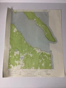 Langley Washington Viereck Topographie Karte Geological Survey 7,5 Minuten 1956 - Bild 1 von 8