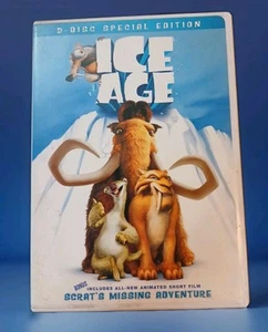 Ice Age DVD, 2002, 2-Disc Set, Includes Full screen and Widescreen Versions - Picture 1 of 4