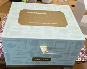 AWW Birthday Cake 2025 Twelve-Coin Premium Recipe Box Collection - Picture 1 of 3