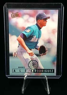 1995 Ultra Gold Medallion #331 Alex Rodriguez Seattle Mariners Rookie Beautiful - Image 1 of 2