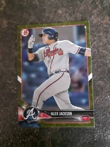 2018 Topps Bowman Prospects Rookie Alex Jackson RC Card# BP9 - Picture 1 of 2