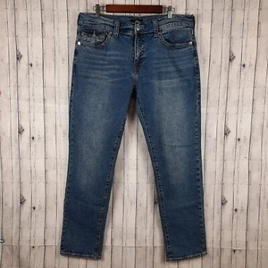 True Religion Geno Relaxed Slim Jeans Herren Etikett 34 tatsächliche Größe 36   - Bild 1 von 9
