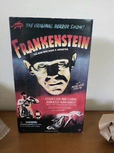 "Figura de Frankenstein 12"" sellada Sideshow 2000 monstruos universales Boris Karloff" - Imagen 1 de 9