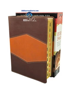 Biblia De Estudio Holman RVR.1960 Piel Cafe/café Con Índice .Últimos Quedan  - Picture 1 of 9
