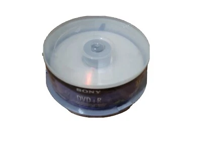 SONY RECORDABLE ACCUCORE DVD+R 120 MIN 4.7GB/G-16X NEW SEALED 15 PK PACK  - Image 1 of 2