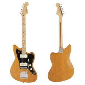 Fender Made in Japan Hybrid II Jazzmaster Maple Vintage Natural Electric Guitar - Picture 1 of 12