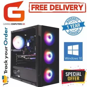 Gaming PC Core i5 32GB 120GB+500GB GT710 Win10 Computer FREE DELIVERY FASTEST PC - Picture 1 of 13