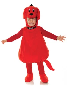 Deluxe Clifford The Big Red Dog Costume Toddler Large 4-6 - Picture 1 of 1