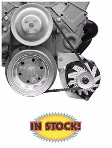 Alan Grove 206L - Alternator Bracket SB Chevy SWP Low Mount - Drivers Side - Picture 1 of 4
