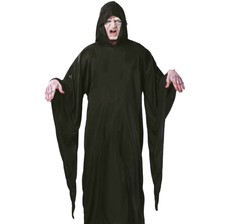 COSTUME CARNEVALE MORTE TUNICA ADULTO TAGLIA UNICA VESTITO GUIRCA HALLOWEEN