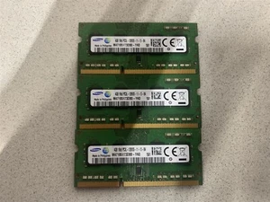 SAMSUNG12GB(3X4GB) PC3L-12800S MEMORY M471B5173DB0-YK0 - Picture 1 of 3