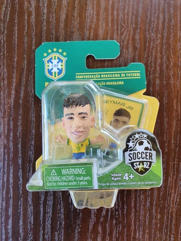 SoccerStarz Brazil Neymar Jr Home Kit 2014 Unopened Cover
