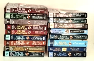 Lot of 17 Paperback Books Ralph Compton Western Series Cowboy - Picture 1 of 12