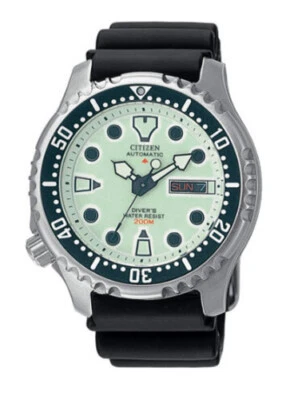 Reloj Hombre CITIZEN PROMASTER NY0040-09W CUERDA AUTOMÁTICA BUZOS 200m Impermeable Foto 1 de 4