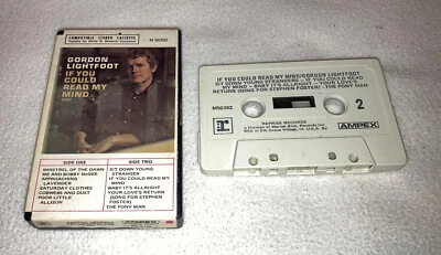 GORDON LIGHTFOOT-IF YOU COULD READ MY MIND-M56392-AUDIO CASSETTE-CLAMSHELL-PAPER Foto 1 de 4