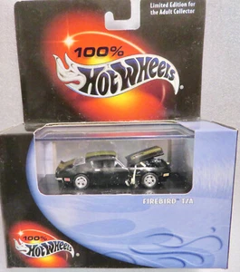 Vintage 100 % Hot Wheels Black Box Firebird T/A - werkseitig versiegelt 29692 - Neuwertig - Bild 1 von 3
