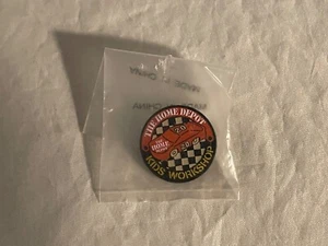 The Home Depot Kids Workshop Race Car 1" Pin-NRFP - Picture 1 of 2