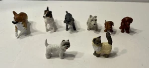 Breyer Reeves Welsh Corgi Jack Russel Terrier Plus 5 Other Dogs & 1 Cat Figure - Picture 1 of 6