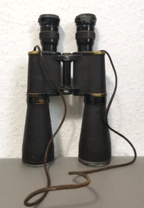 Antikes Fernglas Jules Huet & Cie Paris 16x R-27 Militär Binoculars Sammlerstück - Bild 1 von 24