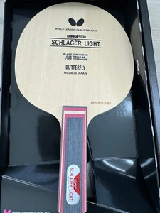 Butterfly Schlager Light Carbon ST ShakeHand Blade,Paddle Table Tennis - Picture 1 of 3