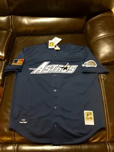 Craig Biggio BNWT 1994 Houston Astros Authentic Mitchell & Ness jersey sz 52 2XL - Picture 1 of 10