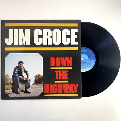 Jim Croce Down The Highway 1980 LP Germany Import Vinyl Record Intercord Int - Image 1 of 4