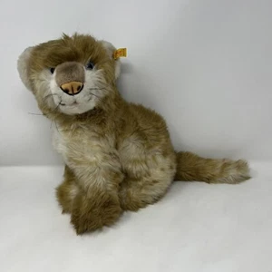 Steiff Junior Leo Lion Cub Stuffed Animal Plush West Germany 2897/30 Vintage - Picture 1 of 13