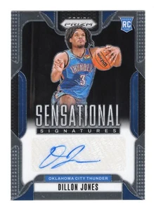 2024-25 Panini Prizm - Sensational Signatures Dillon Jones #SS-DJT (AU, RC) - Picture 1 of 2