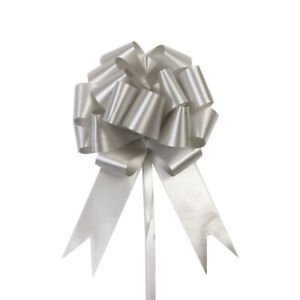 Ribbon Pull Bows Flower Christmas Tree tinsel Decoration Gift Present Wrap