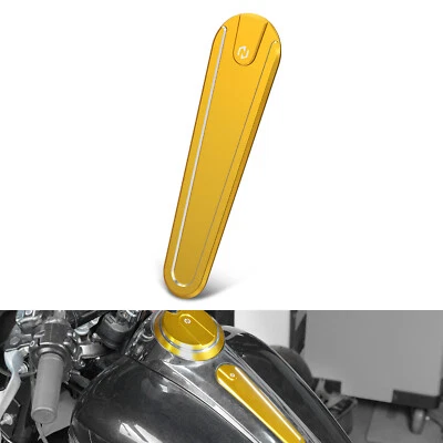 Recubrimiento de inserción de consola de tanque de gasolina anodizado para Harley Street Glide FLHX 2017-2023 Foto 1 de 4