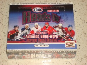 2002-03 Pacific HEADS UP 2003 NHL Cards Retail Box New Factory Sealed