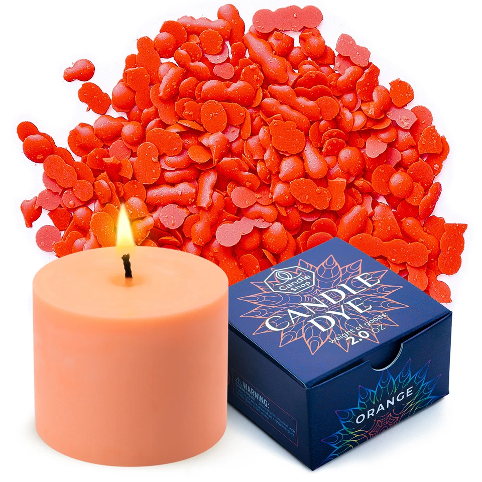 Color Wax Dyes for Candle Making 2oz Soy Wax Color Dye Nontoxic, Candle Supplies - Image 1 of 4