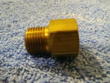Brass Adapter 3/8" FPT x 3/8" MPT