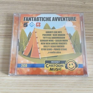 Cristina D'Avena _ Fantastiche Avventure Mediaset Cartoon Music _ 2 X CD Album - Picture 1 of 2