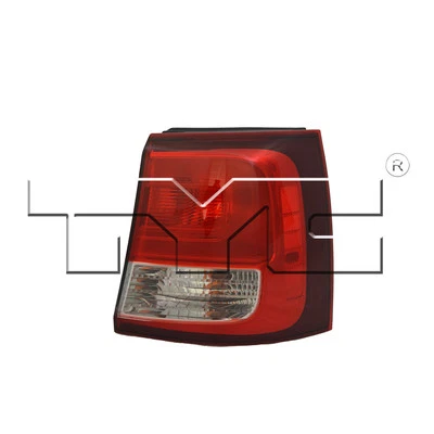 Conjunto de luz trasera exterior derecha para Kia Sorento 2014-2015 TYC Foto 1 de 2