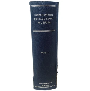 Scott International blaues Briefmarkenalbum 1940-1949 Teil II 2 zwei mit einigen Marken - Bild 1 von 10