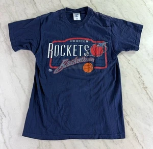 Vintage 90s Houston Rockets Pro-Player T-Shirt Medium Single Stitch Made In USA - Picture 1 of 3