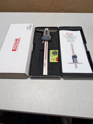 SPI ABS Digital Depth Calipers (Inch/Metric) Double Hook 0-6" New #17-608-1 - Image 1 of 4