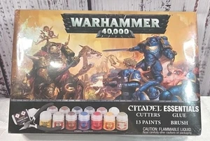Citadel Essentials Warhammer 40k Painting Set – NEW Sealed -Warhammer 40,000 - Picture 1 of 7