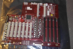 IEI PXAGP-13S-RS-R40 AGP ISA PCI Backplane Industrial m. PISA KIT01 BITTE LESEN - Bild 1 von 9