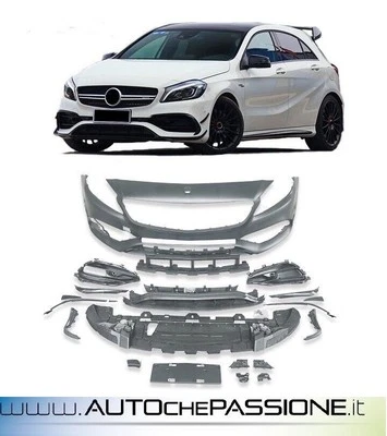 Paraurti Anteriore AMG Mercedes Classe A W176 12> - Immagine 1 di 4