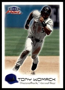 2000 Fleer Focus Tony Womack Arizona Diamondbacks #88 - Picture 1 of 2