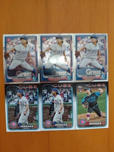 2024 Topps Bowman Shota Imanaga Rookie RC Baseball Card Lot 6 Chicago Cub CHROME - Picture 1 of 1