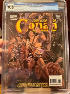 Savage Sword Of Conan the Barbarian #217 🔥 CGC 9.6 🔥 ❄️WHITE PAGES❄️ L@@k - Picture 1 of 3