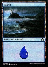 MTG - Shadows over Innistrad - Island #286 - Foil - Various conditions