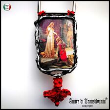 talismano templare gioiello amuleto pendente battesimo massonico massoneria raro