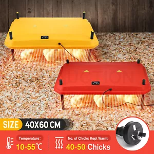 Chick Brooder Heating Plate Warmer Chicken Coop Brooding Heater Poultry Duckling - Picture 1 of 61