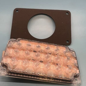 Weldon 5802-0100-30 Rectangular LED Clear Backup Lamp NEW -- Thomas C2 127574 - Foto 1 di 2