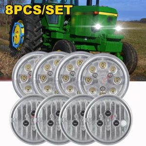 8X Led Conversion Kit For John Deere 40 Series 4040 4240 4440 4640 4840+ Tractor - Picture 1 of 9