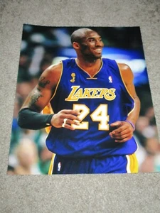 Los Angeles Lakers KOBE BRYANT BASKETBALL 8x10 Print Poster Photo - Picture 1 of 1